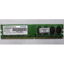 Модуль оперативной памяти 4Gb DDR2 Patriot PSD24G8002 pc-6400 (800MHz)  (Орел)