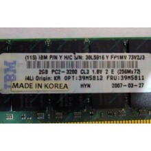 IBM 39M5811 39M5812 2Gb (2048Mb) DDR2 ECC Reg memory (Орел)