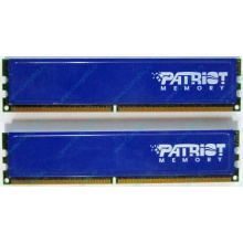 Память 1Gb (2x512Mb) DDR2 Patriot PSD251253381H pc4200 533MHz (Орел)