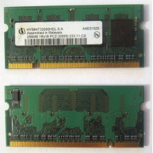Модуль памяти для ноутбуков 256MB DDR2 SODIMM PC3200 (Орел)