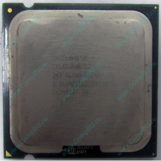 Процессор Intel Celeron D 347 (3.06GHz /512kb /533MHz) SL9XU s.775 (Орел)