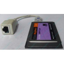 Сетевая карта для ноутбука 3COM Mehahertz 3CCFE574BT (PCMCIA) - Орел